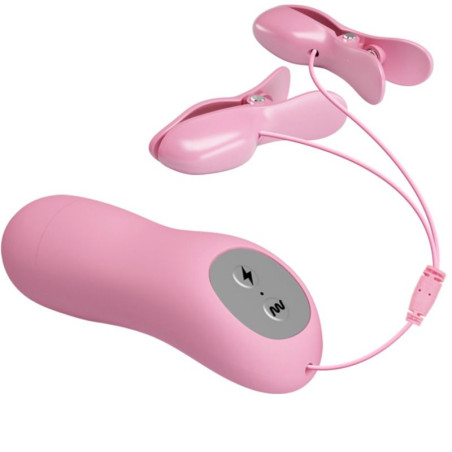 BAILE ROMANTIC WAVE PINZAS CON VIBRACION Y ELECTROSHOCK