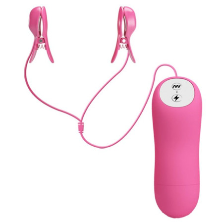 BAILE ROMANTIC WAVE PIZAS CON VIBRACION Y ELECTROSHOCK FUCSIA