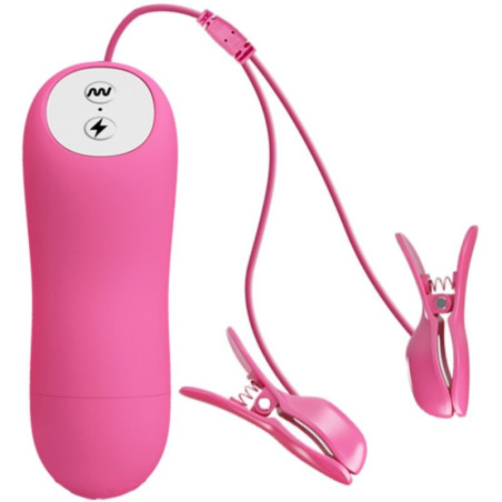 BAILE ROMANTIC WAVE PIZAS CON VIBRACION Y ELECTROSHOCK FUCSIA