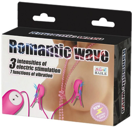 BAILE ROMANTIC WAVE PIZAS CON VIBRACION Y ELECTROSHOCK FUCSIA