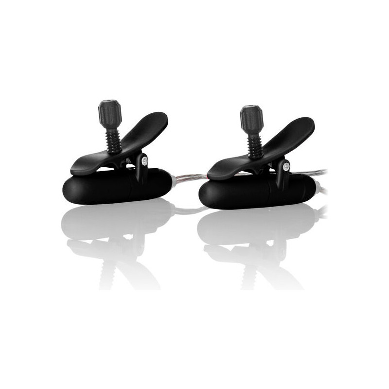CALEXOTICS PINZAS CON VIBRACION NEGRO