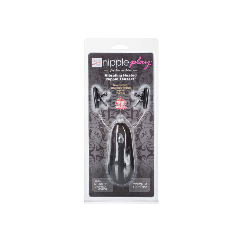 CALEXOTICS PINZAS CON VIBRACION NEGRO