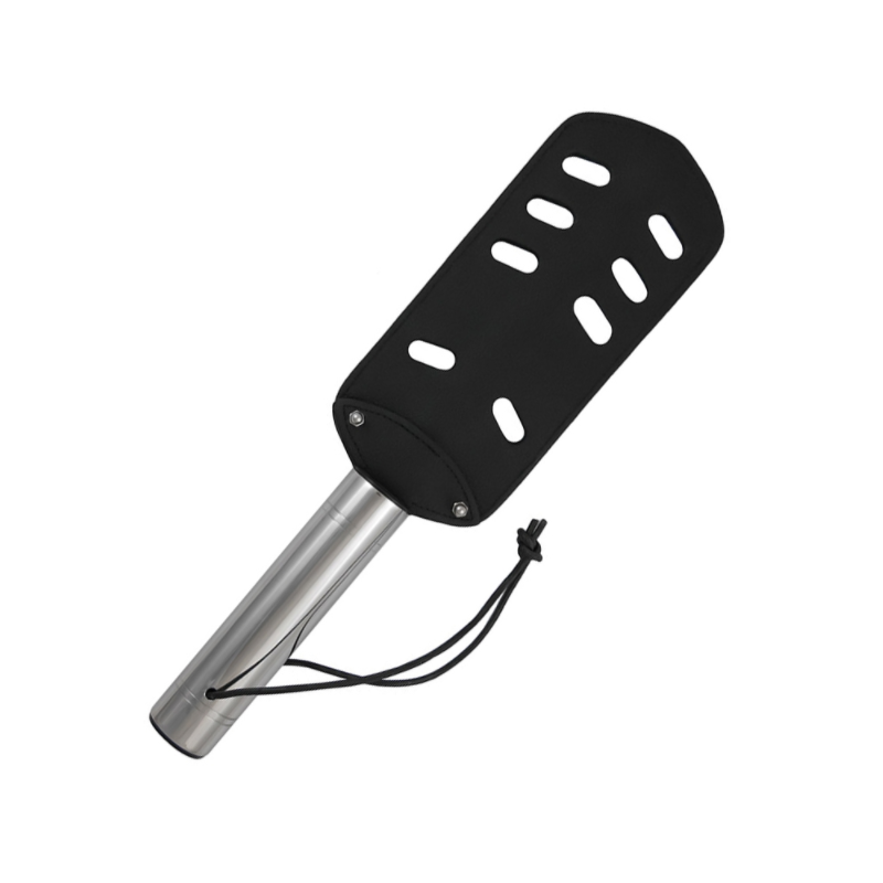 METAL HARD THE PADDLE CUERO ORIGINAL Y METAL CON AGUJEROS
