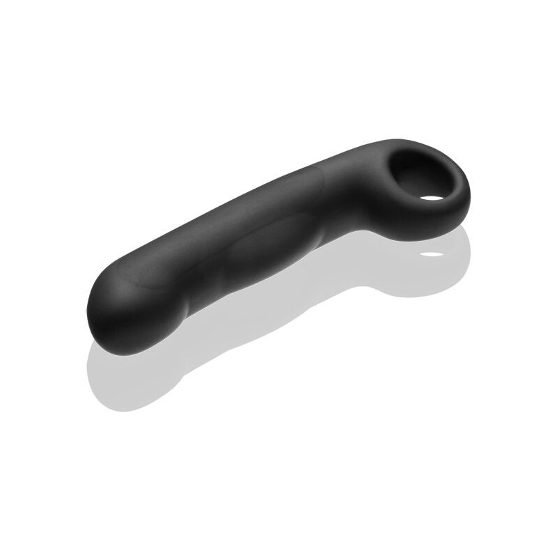 ELECTRASTIM OVID SILICONE NEGRO DILDO