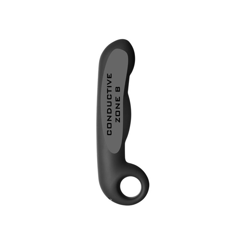 ELECTRASTIM OVID SILICONE NEGRO DILDO