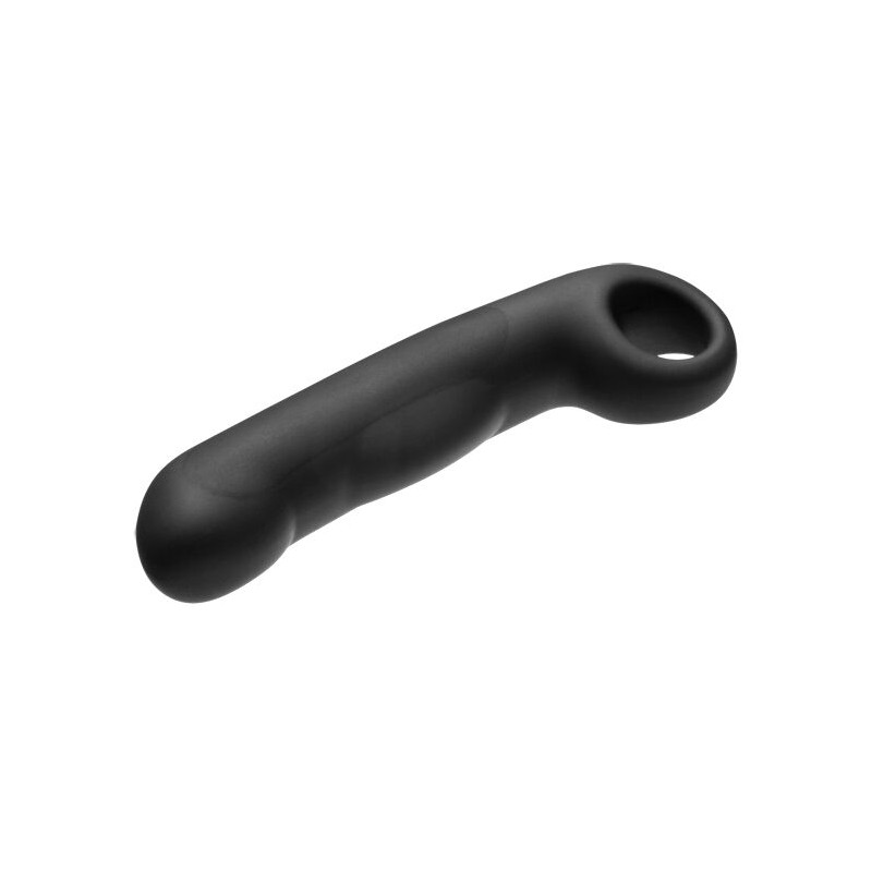 ELECTRASTIM OVID SILICONE NEGRO DILDO