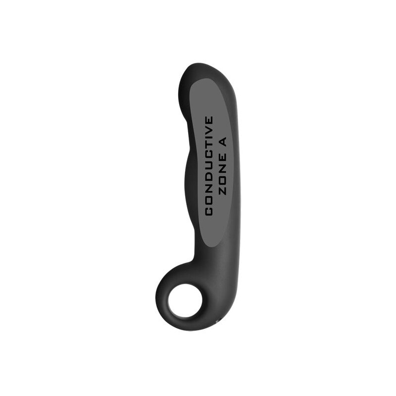 ELECTRASTIM OVID SILICONE NEGRO DILDO