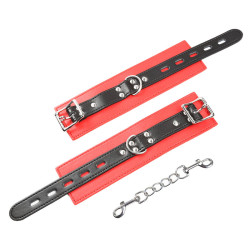OHMAMA FETISH LOCKING BUCKLING WRIST RESTRAINTS 2