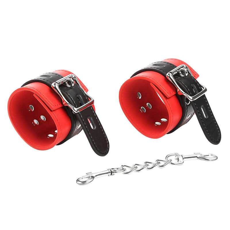 OHMAMA FETISH LOCKING BUCKLING WRIST RESTRAINTS