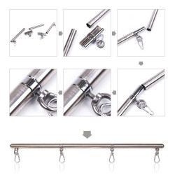 OHMAMA FETISH BARRA RESTRICCION 4 GANCHOS