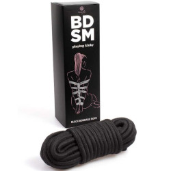 SECRETPLAY CUERDA BONDAGE NEGRA BDSM COLLECTION 2