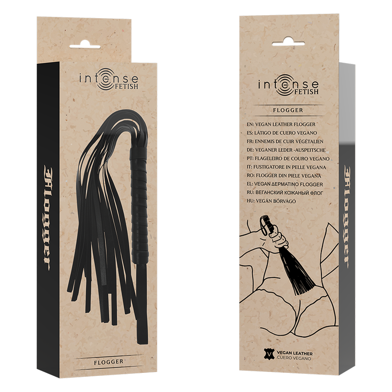 INTENSE FETISH LATIGO DE CUERO VEGANO