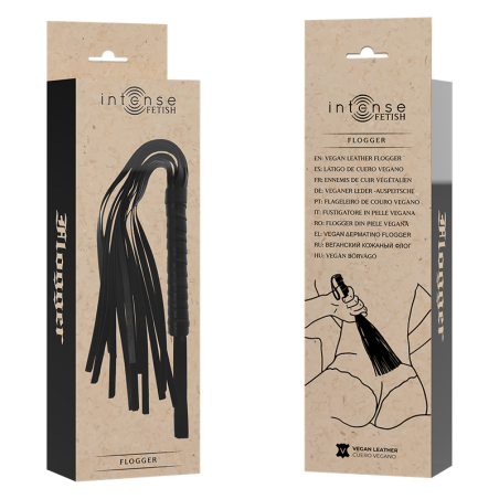 INTENSE FETISH LATIGO DE CUERO VEGANO
