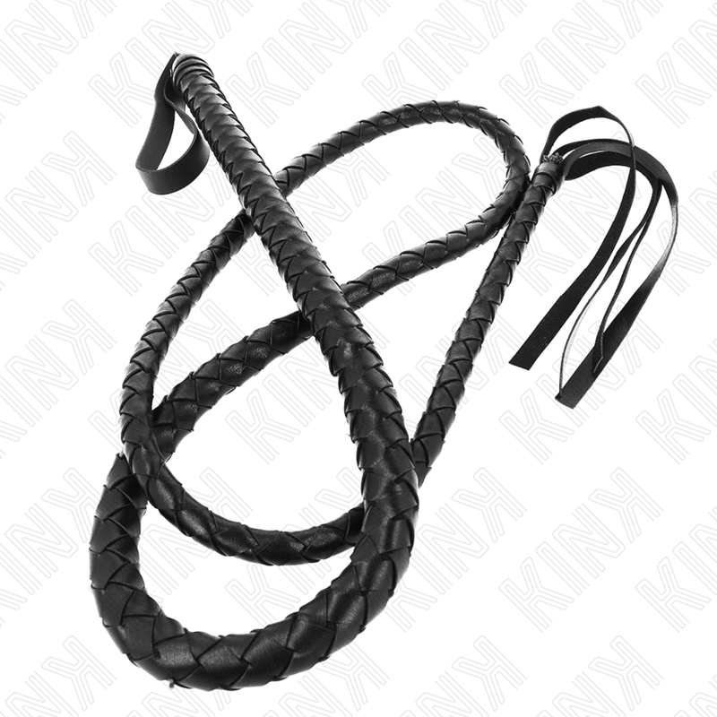 KINK LATIGO DE SERPIENTE LARGO NEGRO 210 CM