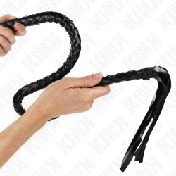 KINK LATIGO DE SERPIENTE CON ANILLO DE MANO NEGRO 65 CM 2