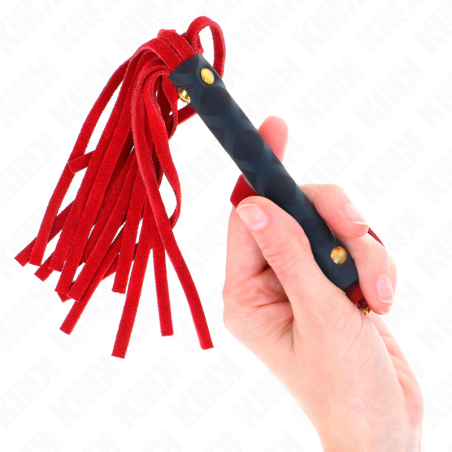 KINK LATIGO MINI PIEL DE ANTE ROJO 30 CM