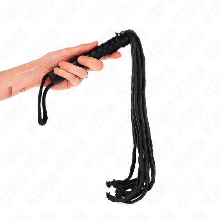 KINK LATIGO DE CUERDA NEGRO 56 CM