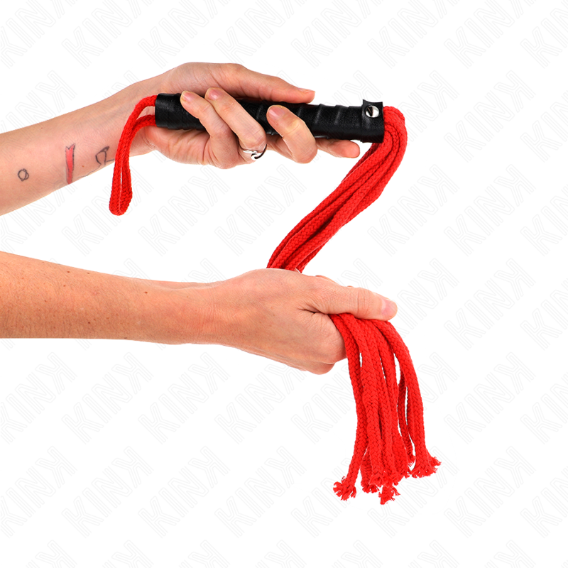 KINK LATIGO DE CUERDA ROJO 56 CM