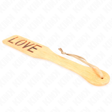 KINK PALA DE BAMBU PALABRA LOVE 32 X 55 CM