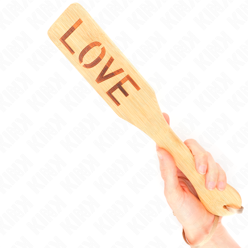 KINK PALA DE BAMBU PALABRA LOVE 32 X 55 CM