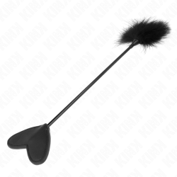 KINK PLUMAS PARA COSQUILLAS CON PALETA DE CORAZON 31 CM