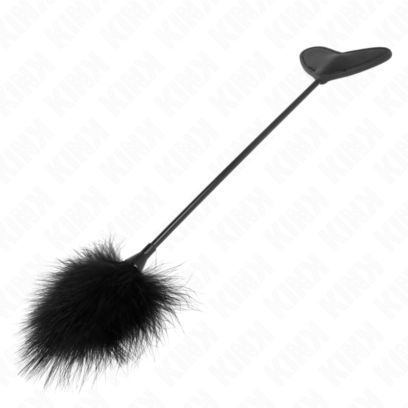 KINK PLUMAS PARA COSQUILLAS CON PALETA DE CORAZON 31 CM