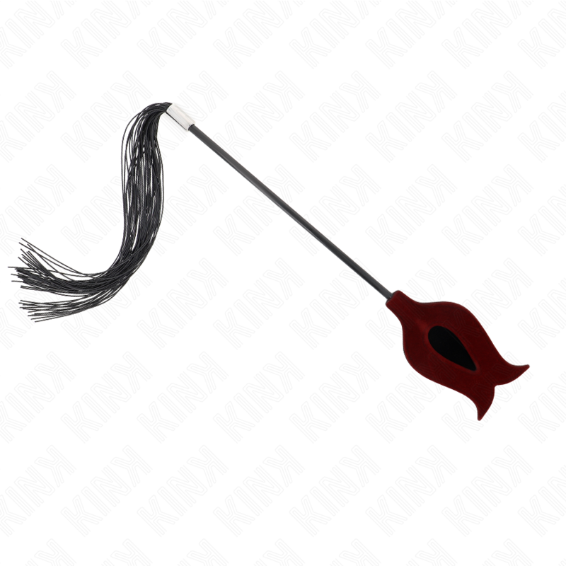 KINK LATIGO DE BORLA DE SILICONA CON FORMA DE ROSA 45 CM