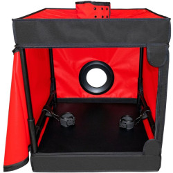 SECRET DOME KINK CLUB CABINA BUKKAKE NEGRO ROJO 2