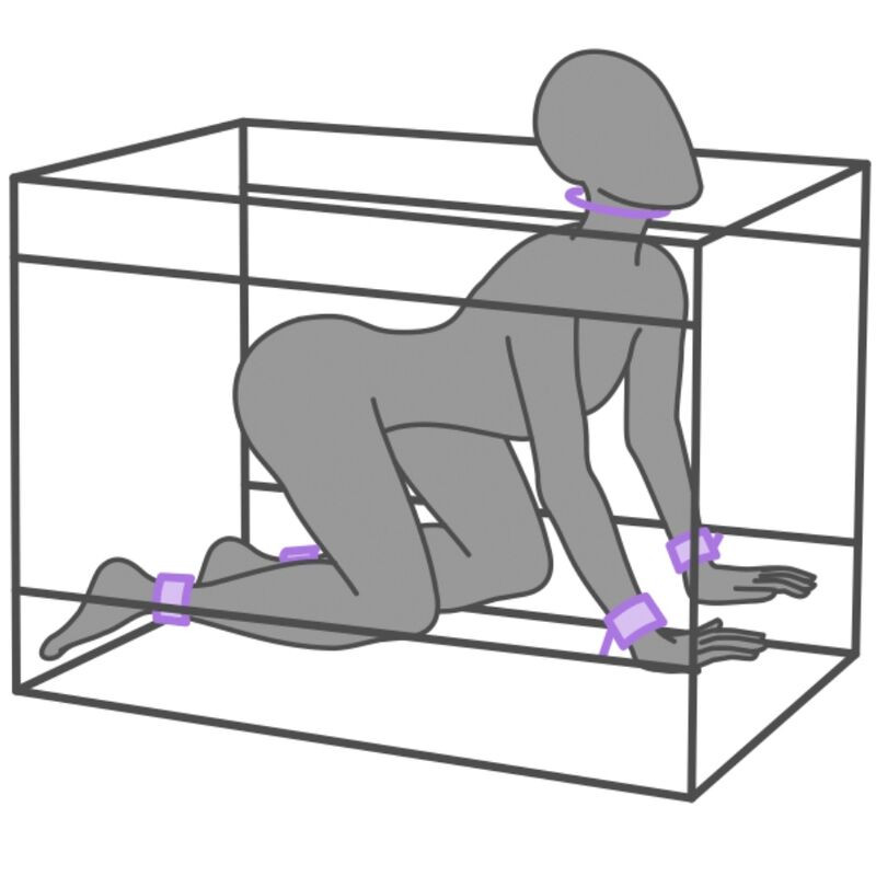 SECRET DOME KINK CLUB LA NICHE CABINA MORADO