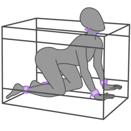 SECRET DOME KINK CLUB LA NICHE CABINA MORADO