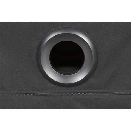 SECRET DOME KINK CLUB LA NICHE CABINA NEGRO ROJO