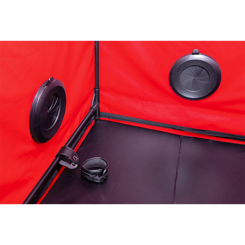 SECRET DOME KINK CLUB CABINA SCANDALE NEGRO ROJO