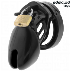 ADDICTED TOYS LOCKED OBSIDIAN HOLD JAULA PARA PENE TALLA S 2