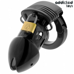 ADDICTED TOYS LOCKED CHASTITY DEPTHS JAULA PARA PENE 75 CM 2