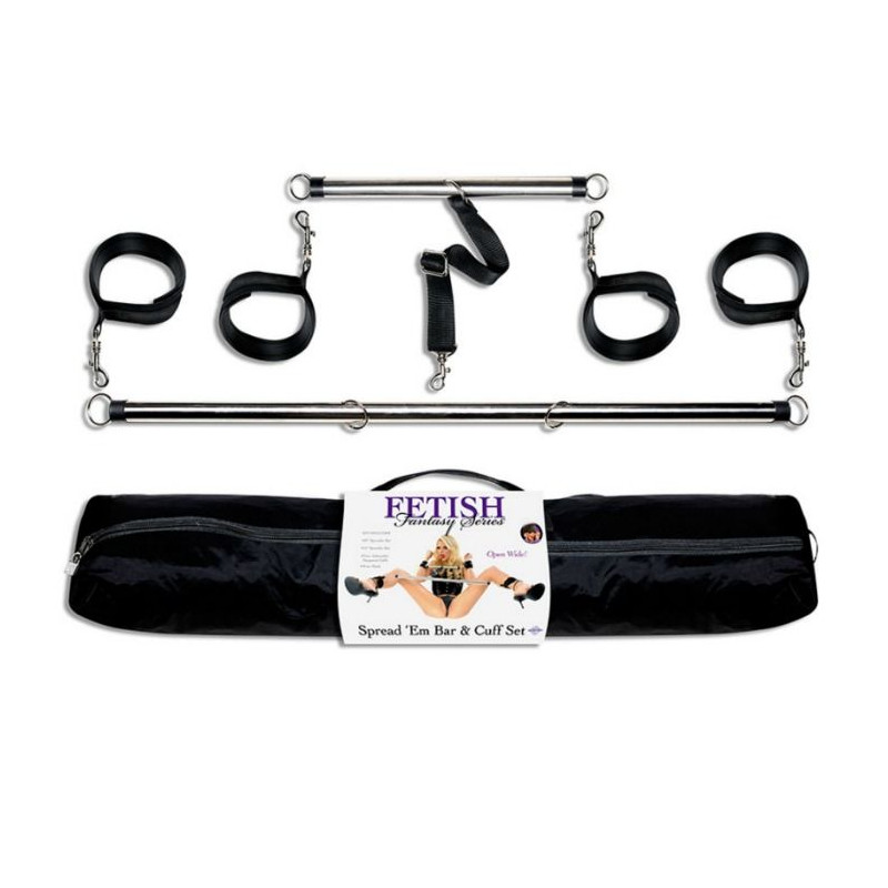 FETISH FANTASY SERIES SET RESTRICCION BARRAS Y ESPOSAS FETISH