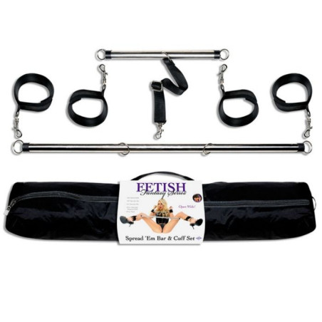FETISH FANTASY SERIES SET RESTRICCION BARRAS Y ESPOSAS FETISH