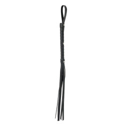FETISH FANTASY LIMITED EDITION LATIGO AZOTADOR PIEL NEGRO 2