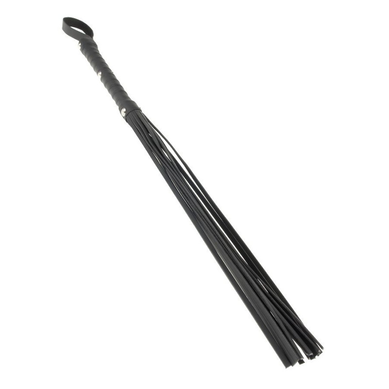 FETISH FANTASY LIMITED EDITION LATIGO AZOTADOR PIEL NEGRO