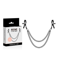 BEGME RED EDITION PINZAS PEZONES CON CADENA 2