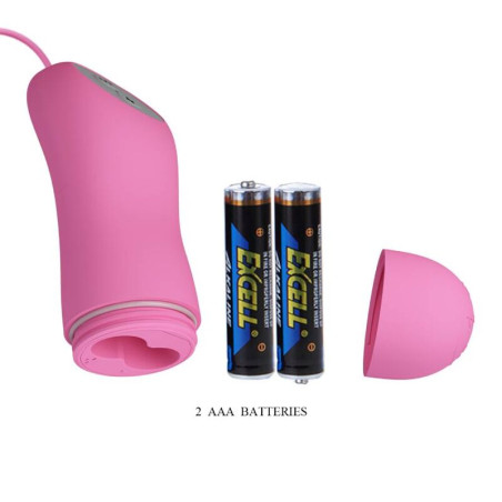 PRETTY LOVE PINZAS CON VIBRACION Y ELETROSHOCK ROSA