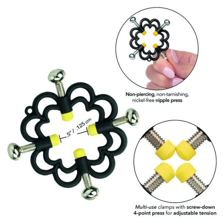 CALEXOTICS BOUNDLESS AGARRES PARA PEZONES