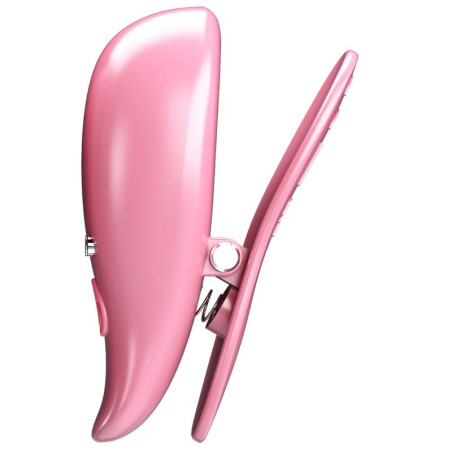 PRETTY LOVE LEAF PINZAS VIBRATORIAS PARA PEZONES ROSA
