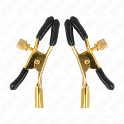 KINK PINZAS PARA PEZONES DORADO 6 CM 2