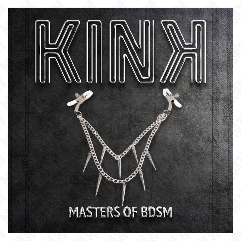 KINK PINZAS PARA PEZONES CON CADENA DE PUAS 30 CM