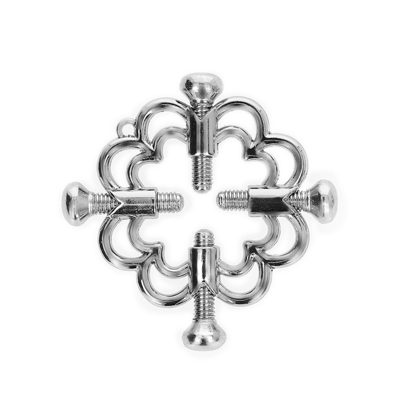 KINK PINZAS PARA PEZONES FLOR METALICA