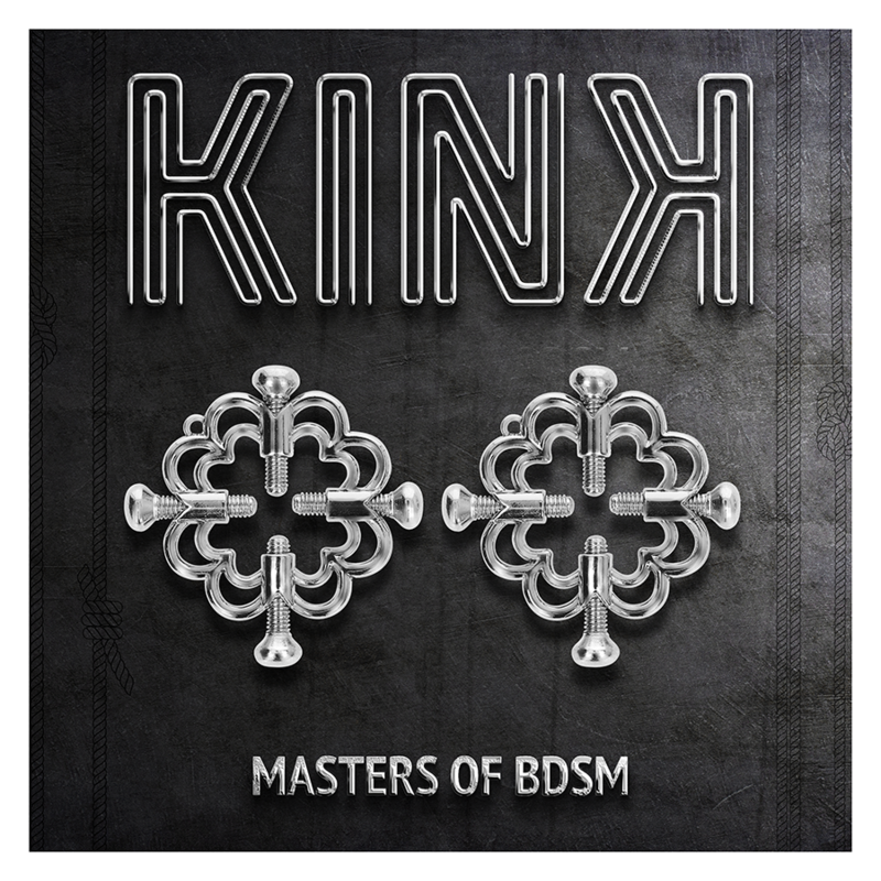 KINK PINZAS PARA PEZONES FLOR METALICA