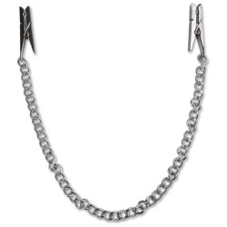 FETISH FANTASY SERIES SERIES CADENA PARA PEZONES PLATA