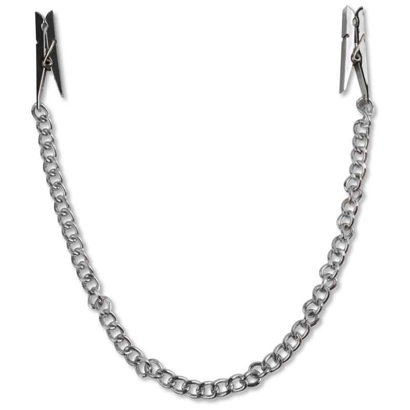 FETISH FANTASY SERIES SERIES CADENA PARA PEZONES PLATA