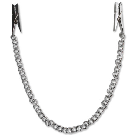 FETISH FANTASY SERIES SERIES CADENA PARA PEZONES PLATA