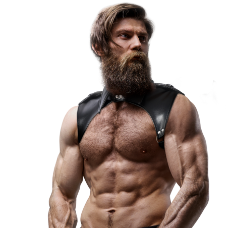 FETISH SUBMISSIVE ATTITUDE ARNES BRIGADE AJUSTABLE ECOPIEL CUELLO HOMBRE